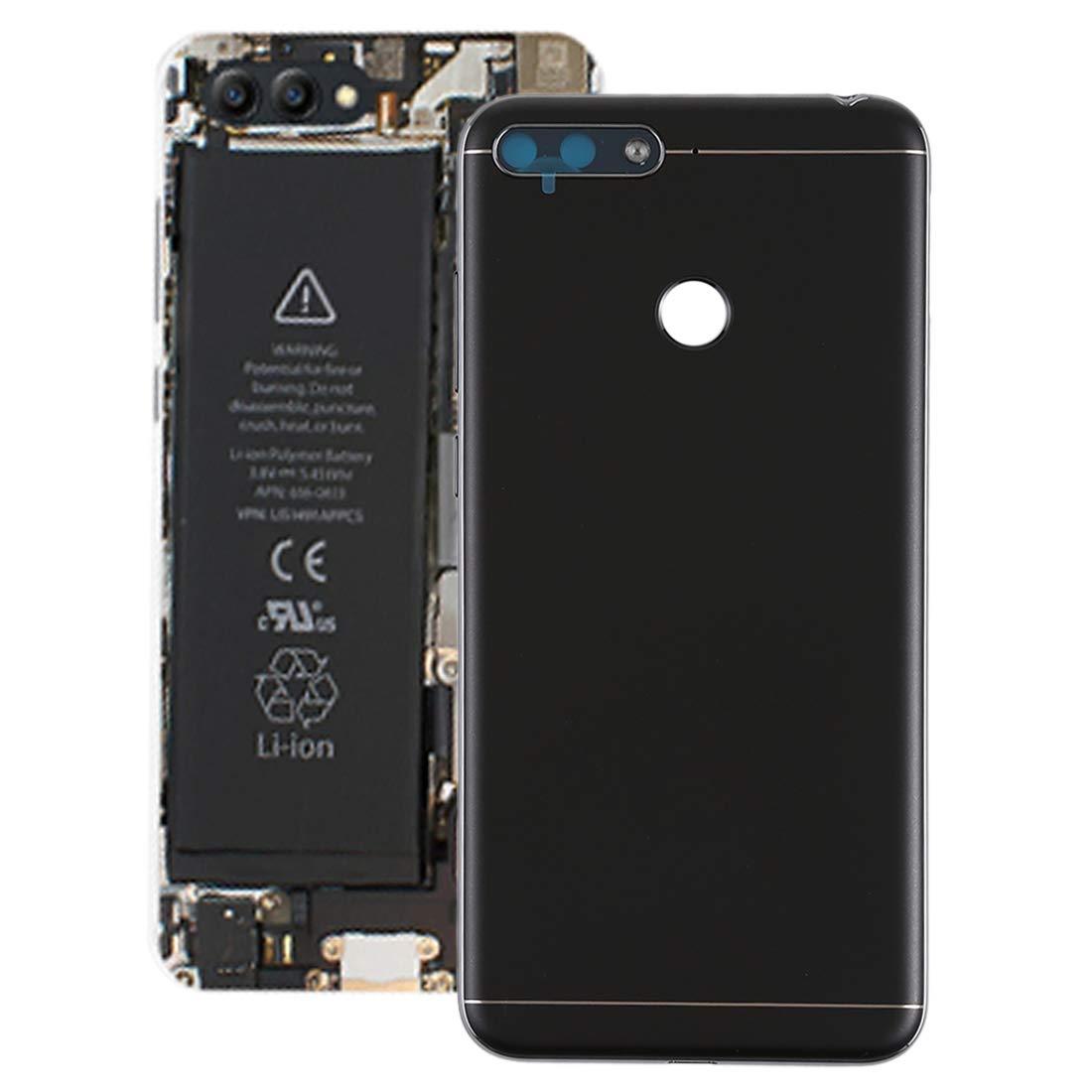 Back Glass Panel for Huawei Honor 7A Black - EGFix Back Glass Panel for Huawei Honor 7A Black - EGFix